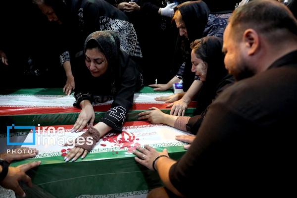  تصاویر: تشییع پیکر شهید دو ماهه «رایان قاسمیان» 