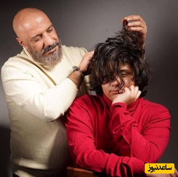 پسر امیر جعفری آبروی پدرشو برد!همچین پسری نوبه والا آیین جعفری: پدر کاشکی .....