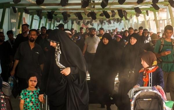  ازدحام شدید زائران در مرز مهران؛ مسئولان چاره‌اندیشی کنند/ ویدئو 