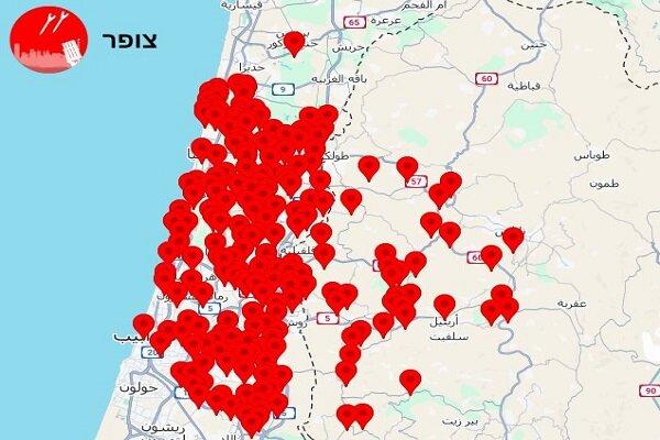 عبور موشک ایرانی بر فراز قدس و فرار نظامیان صهیونیست در شرق نابلس+فیلم