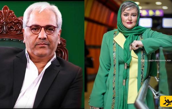انجام حرکات ناموزون توسط نعیمه نظام دوست، مهران مدیری را مجبور به تذکر دادن کرد/ مهران مدیری: &quot;خودتو کنترل کن نعیمه&quot; + ویدیو