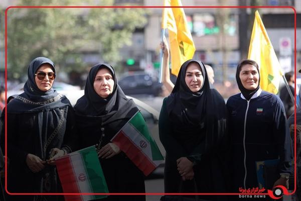  گزارش برنامه ورزش و مردم از گردهمایی جامعه ورزش بانوان پس از عملیات «بشارت فتح» 