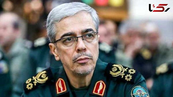  عکس سردار محمد باقری داخل قبر ! / روحش شاد 