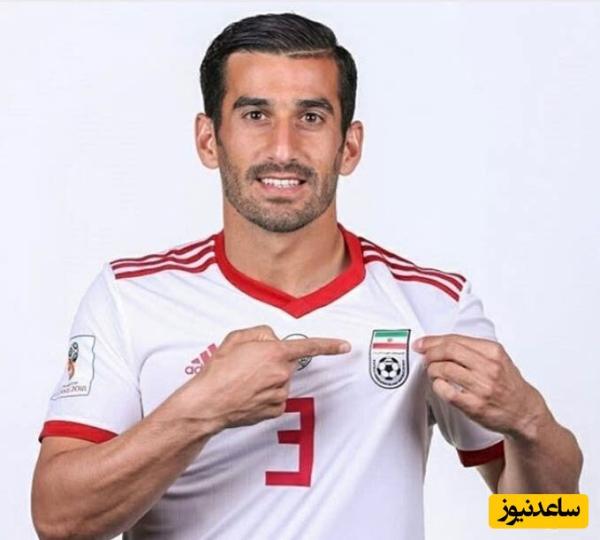 تصویری که احسان حاج صفی با انتشار آن خبر از پدر شدنش داد/ هزارماشالله دخترش عین فرشته هاست، سفیدبرفی با موهای بور😍