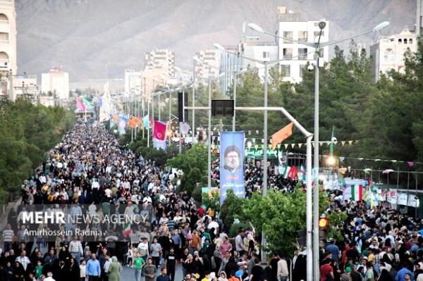 راهپیمایی کیلومتری غدیر در بیرجند