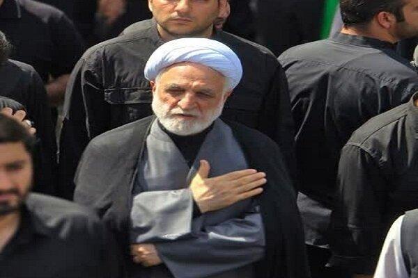 حضور رئیس قوه قضائیه در مراسم تشییع پیکر شهدای اقتدار