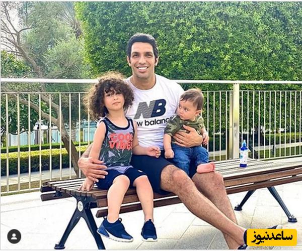 تولد یک سالگی مجلل و شاهانه پسر کوچک سپهر حیدری رو از دست ندین +عکس