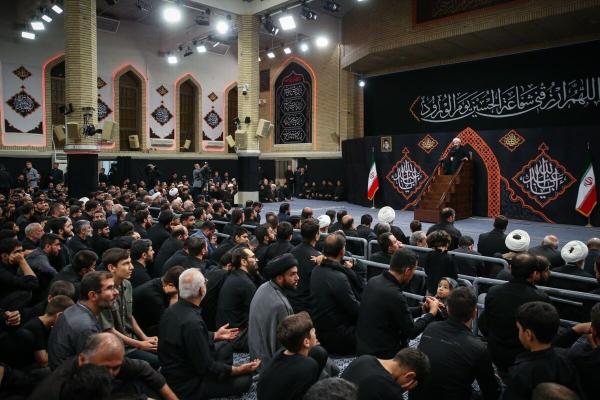  مراسم عزاداری اباعبدالله الحسین(ع) در حسینیه امام خمینی(ره) برگزار شد 