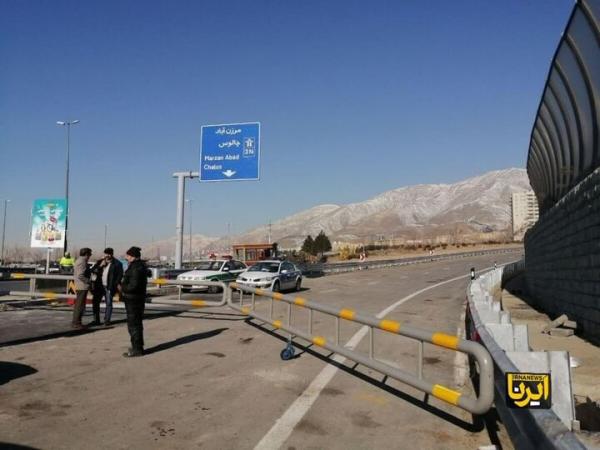 جاده چالوس برای چهارمین روز متوالی یک‌طرفه شد