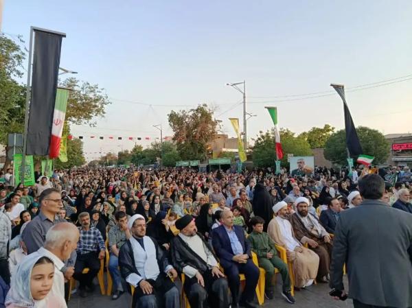 فیلم/برگزاری جشن راهپیمایی غدیر در قزوین با شعار &quot;ایران ذولفقار علی&quot;
