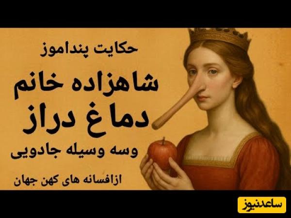 قصه‌های کهن / حکایت شنیدنی و زیبای شاهزاده دماغ دراز و سه شی جادویی + ویدئو