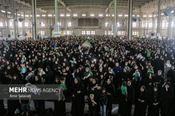 مراسم «شیرخوارگان حسینی» در سمنان