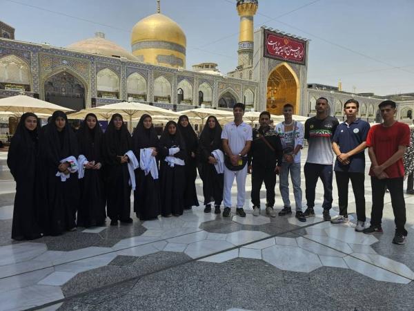  "از بارگاه امام رضا(ع) تا سکوی جهانی؛ قهرمانان اسکیت ایران راهی میلان شدند" 