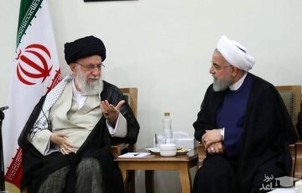   قاب مشترک حسن روحانی و رهبر انقلاب در سال ۵۸ 