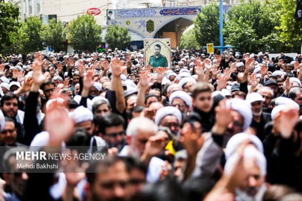 بدرقه ۴ شهید تجاوز رژیم اشغالگر قدس در قم