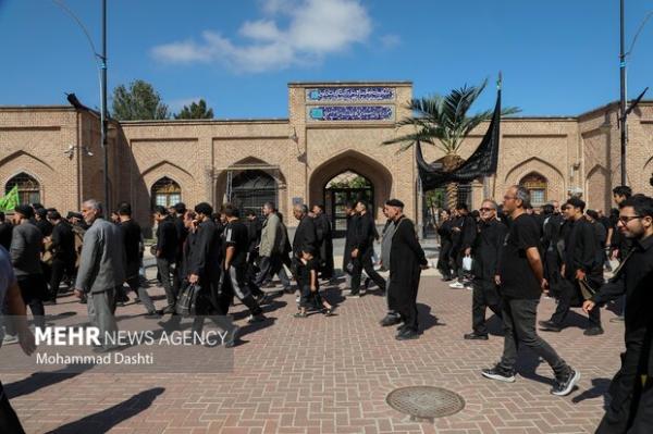 آئین سنتی «طشت گذاری» در بقعه شیخ صفی‌الدین اردبیلی