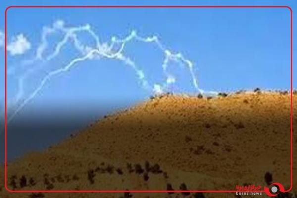  درگیری پدافند کرمانشاه با پرتابه‌ها در آسمان منطقه دینور 