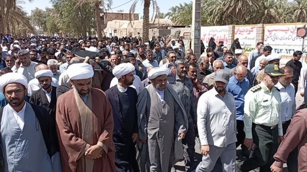 پیکر امام جمعه فهرج تشییع شد
