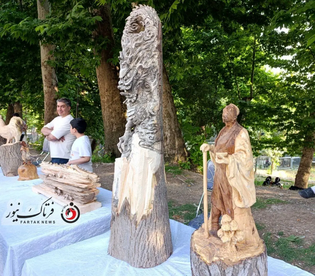 گزارش تصویری/ برگزاری اختتامیه رویداد بینالمللی چوب «تبادل فرهنگ ایران و چین» در کرمانشاه