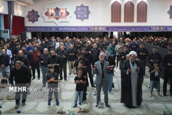 مراسم عزاداری شب سوم محرم در حسینیه ثارالله یاسوج