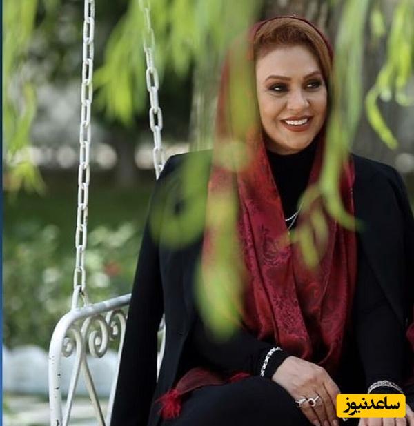نگونی پر از دلار و سکه؛ انتخاب نسرین مقانلو ناریه سریال مختارنامه برای کیک تولد 53 سالگیاش+عکس