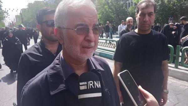 حضور وزیر کشور در مراسم تشییع پیکر شهدای اقتدار