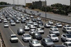 گزارش جدید از وضعیت ترافیکی مسیرهای منتهی به تهران؛ ترافیک سنگین در مسیرهای پرتردد
