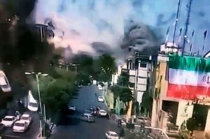   تصاویر تکمیلی از لحظه تکان دهنده انفجارِ تجریش 