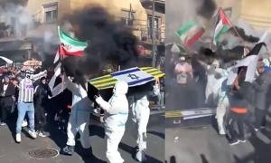 جنگ ایران و اسرائیل به لیگ فوتبال آرژانتین کشیده شد+ فیلم