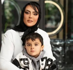 نگاهی به ویلای باصفا و دلباز شهربانو منصوریان با استخر روباز و یک شناگر حرفه‌ای/ زیبا و حال خوب کن+فیلم