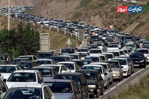 وضعیت ترافیکی و جوی راه های کشور/ ترافیک سنگین در مسیرهای منتهی به تهران