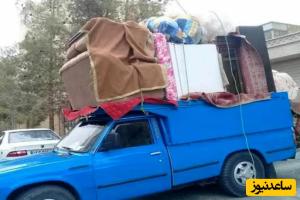 طنز نوشته‌های خنده‌دار پشت کامیونی: راننده نیسان بی‌اعصاب ایرانی طوری نوشته جرئت نمیکنی تا شعاع 10 کیلومتری جاده باشی😂