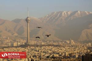 کیفیت هوا برای گروه حساس تهرانی ناسالم است