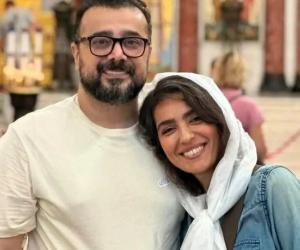  اولین عکس فرزند سپند امیرسلیمانی و مونا کرمی با والدینش 