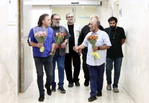 سینماگران به ملاقات حادثهدیدگان تجاوز رژیم صهیونیستی رفتند