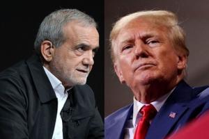ترامپ: اگر لازم باشد با مسعود پزشکیان دیدار میکنم / گزینهای برای ایران نمانده است!