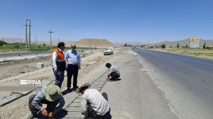 پیشرفت ۵۰ درصدی پروژه تعریض راه ارتباطی ملایر ـ قوزان
