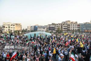 تجمع مردمی حمایت از عملیات «بشارت فتح» در سراسر کشور