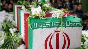 تصاویری از بدرقه پیکر شهید اسماعیل نادی در خراسان جنوبی