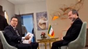 توصیف جالب مجری شبکه تلویزیون مصر از عراقچی