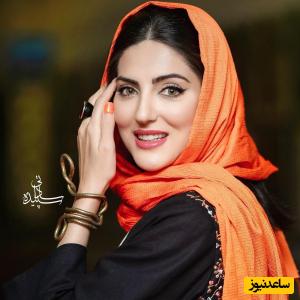 دلبری هلیا امامی با لباس کوتاه زارایی رنگ و متفاوت در گالری جانان