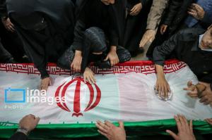 برگزاری آیین بزرگداشت شهدای حملات رژیم صهیونیستی در قم