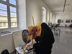 بزرگداشت منصوره عالیخانی با رویداد «هنر رو در روی جنگ» در عراق برگزار شد