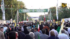 حضور باشکوه تهرانیها در مراسم ایران ذوالفقار علی