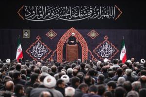 برگزاری عزاداری شب هشتم محرم در حسینیه امام خمینی(ره)