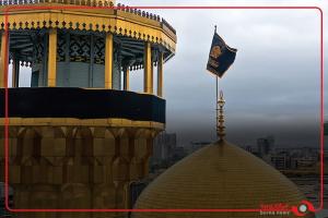 سیاهپوش شدن حرم رضوی برای ورود به ماه محرم