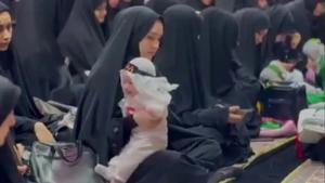 همایش بزرگ شیرخوارگان حسینی در حرم حضرت معصومه