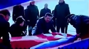  تصاویر رهبر کره شمال پای تابوت سربازان جنگ اوکراین 