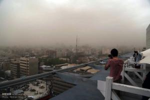 هشدار وزش باد شدید در تهران از امروز