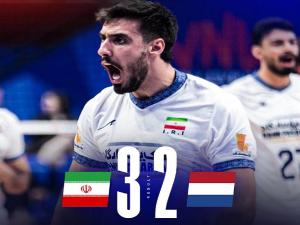 لیگ ملتهای والیبال ۲۰۲۵/ برد ارزشمند ایران مقابل هلند